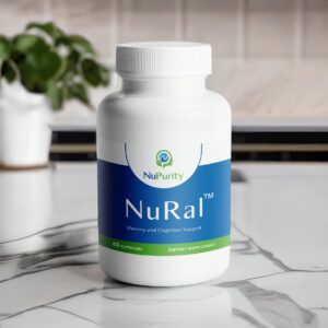 Elevate your cognitive performance naturally with NuRal - your daily companion for enhanced mental clarity and vitality.